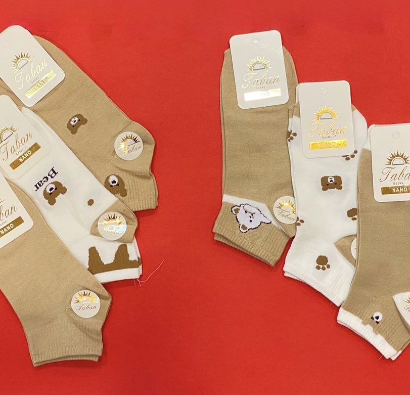 پک ۶ تایی کش انگلیسی خرس شکلات کرمی