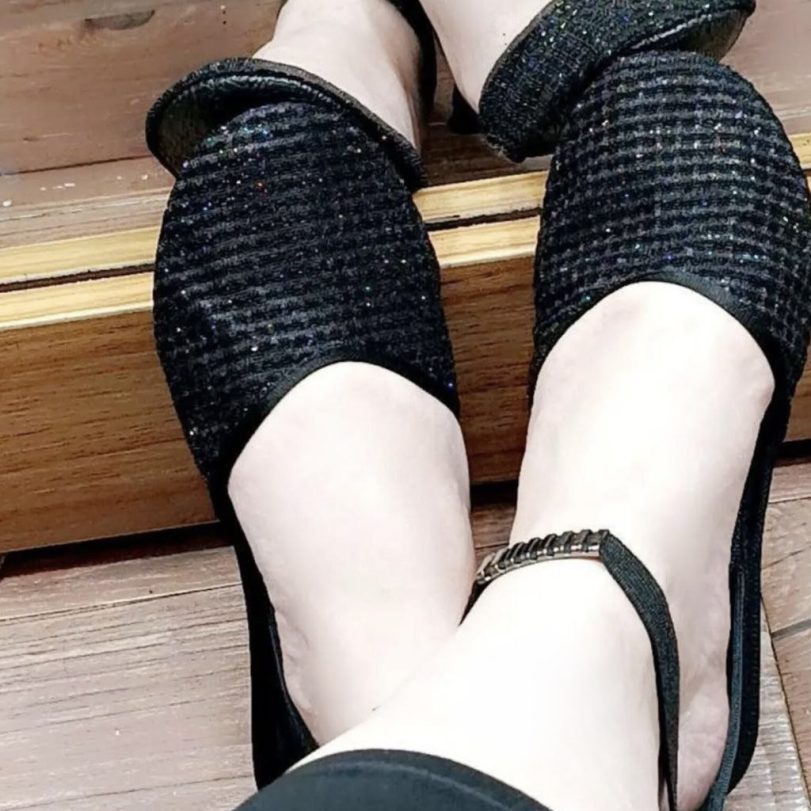 پک ۶ تایی پاپوش جلوبسته بنددار مربع