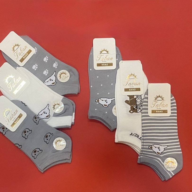 پک‌۶ تایی مچی تدی اسکلتی طوسی