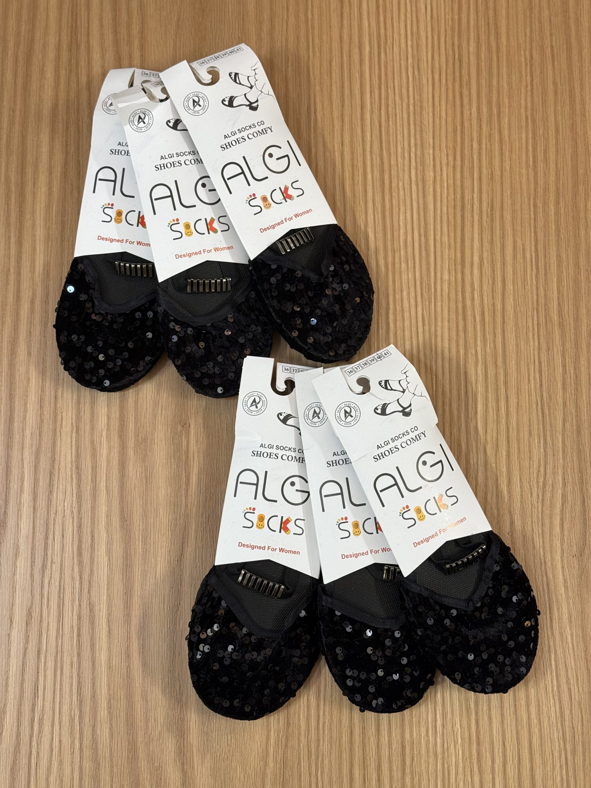 پک ۶ تایی پاپوش جلوبسته بنددار پولکی