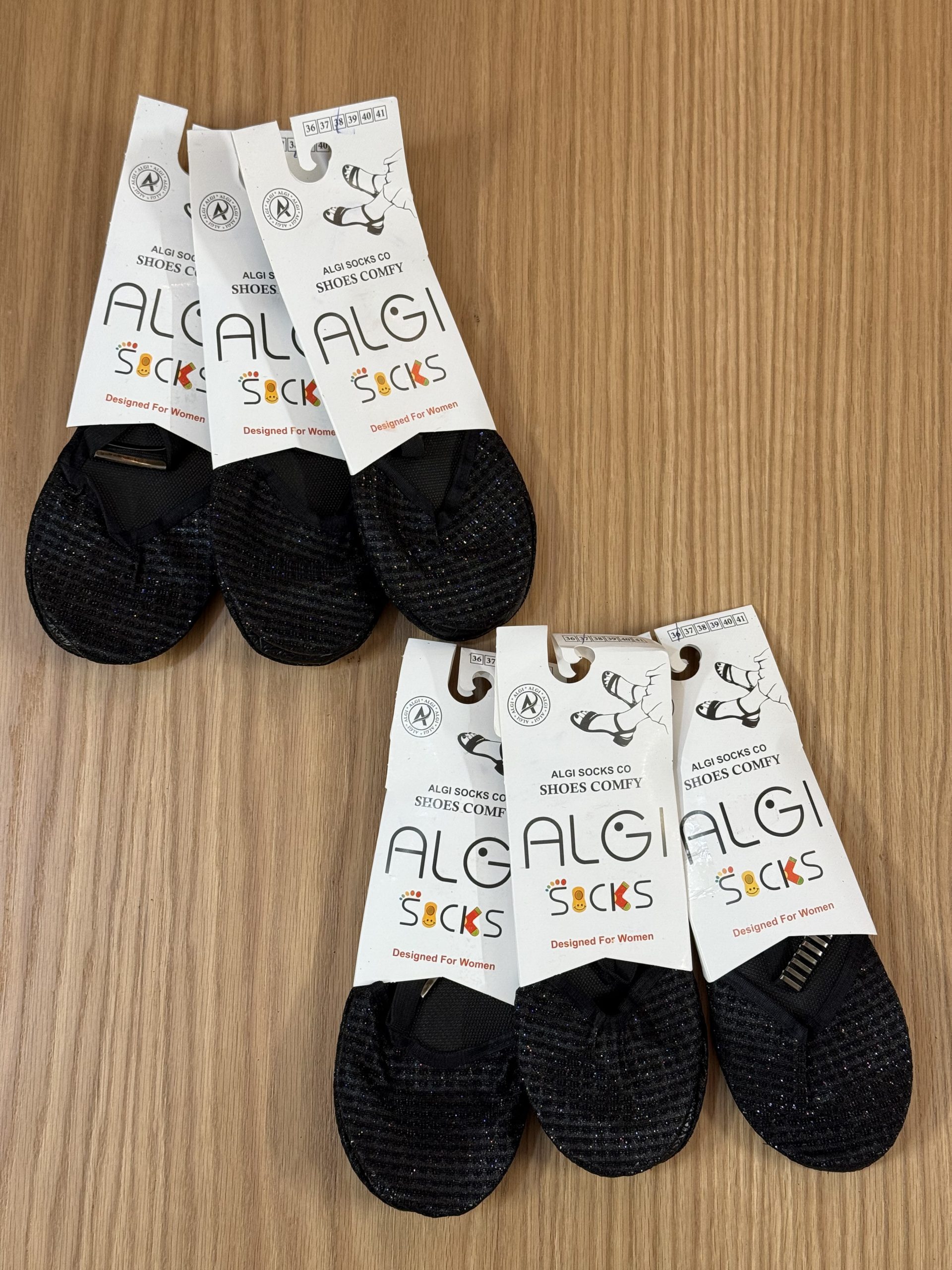 پک ۶ تایی پاپوش جلوبسته بنددار مربع